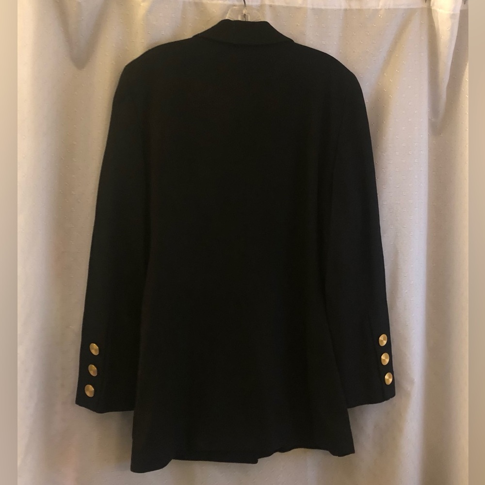 Cashmere blazer! Samuel Robert by Peter Hatsi Android. Vintage. Size 14 - Picture 2 of 9